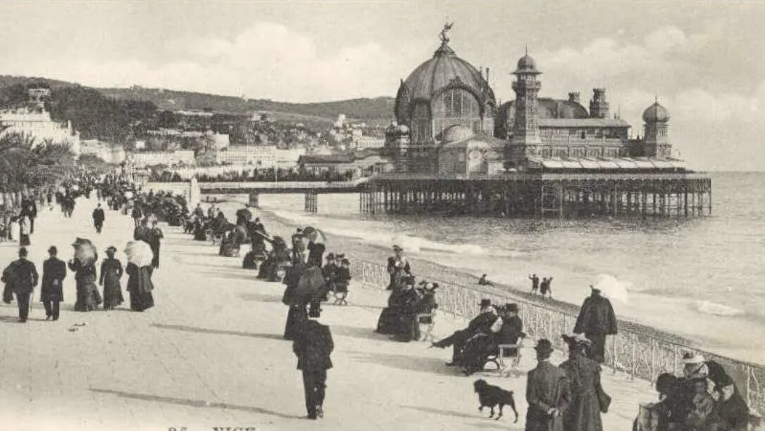 Promenade des anglais in the past